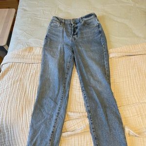 H&M high rise jeans